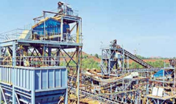 Fomento, Goa, Iron Ore beneficiation