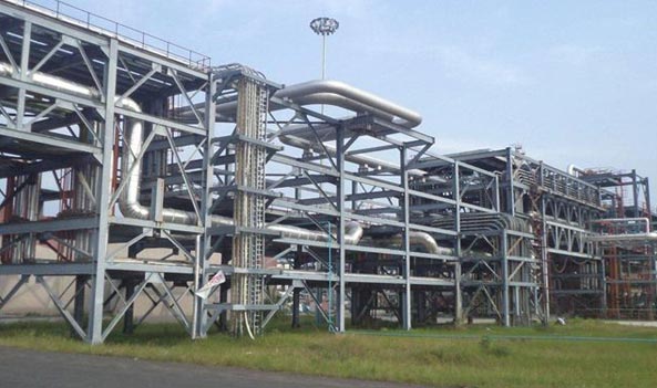Offsite rack piping Brahmaputra refinery