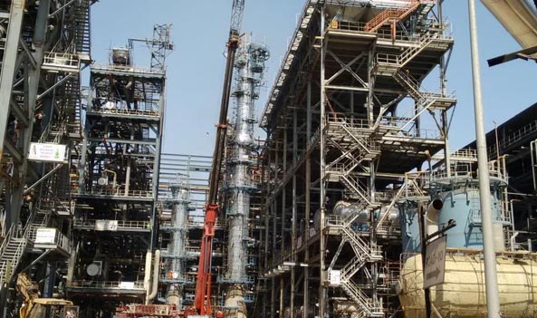 BPCL Mahul, Structural works