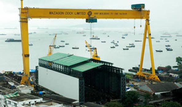 300 Tonnes Goliath Crane, Mazagon Docks