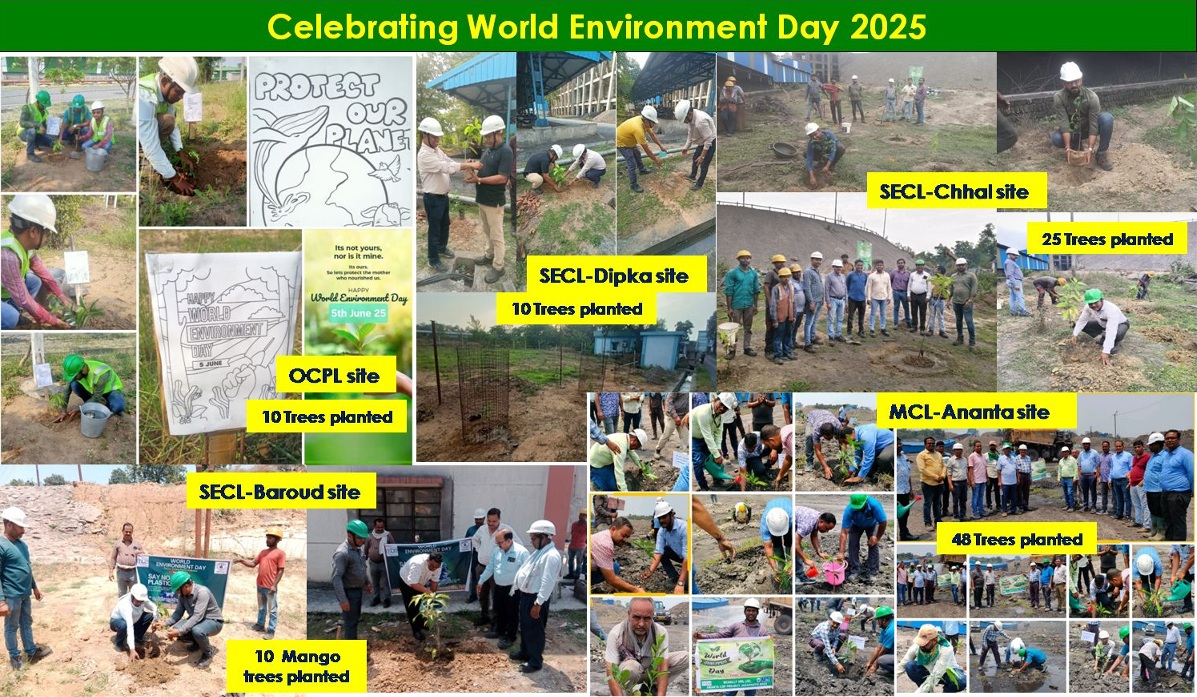 Celebrated World Environment Day 2025 at McNally Bharat Engineering Co. Ltd. (MBE).